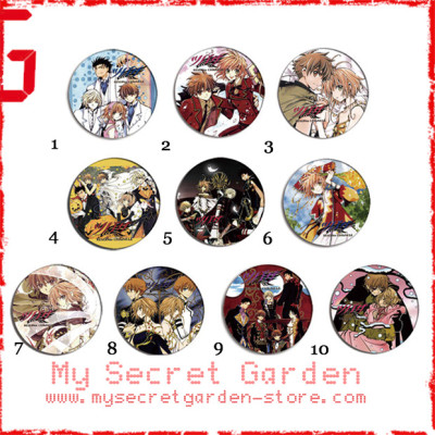 Tsubasa : Reservoir Chronicle ツバサ・クロニクル Anime Pinback Button Badge Set 1a or 1b ( or Hair Ties / 4.4 cm Badge / Magnet / Keychain Set )